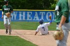 Baseball vs Babson NEWMAC Finals  Wheaton College vs Babson College play in the NEWMAC baseball championship finals. - (Photo by Keith Nordstrom) : Wheaton, baseball, NEWMAC, Babson